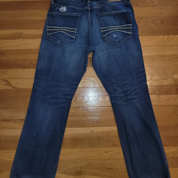 New Without Tags.  Mens Express Low Rise Boot Cut Jeans 36 x 33. - Picture 2 of 4